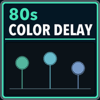 80s Color Delay Anagram Chain View artwork